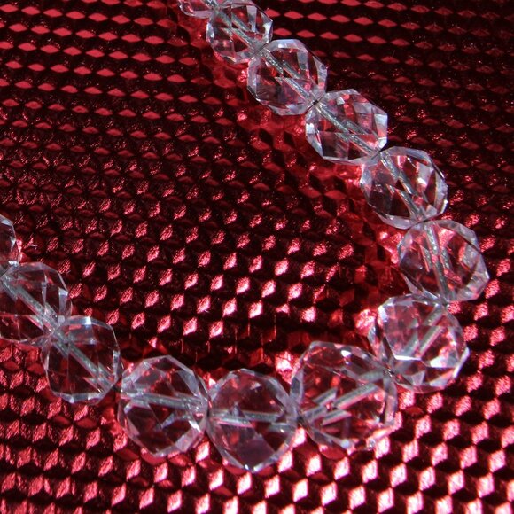 Vintage Art Deco Quartz Crystal Necklace - Picture 6 of 6